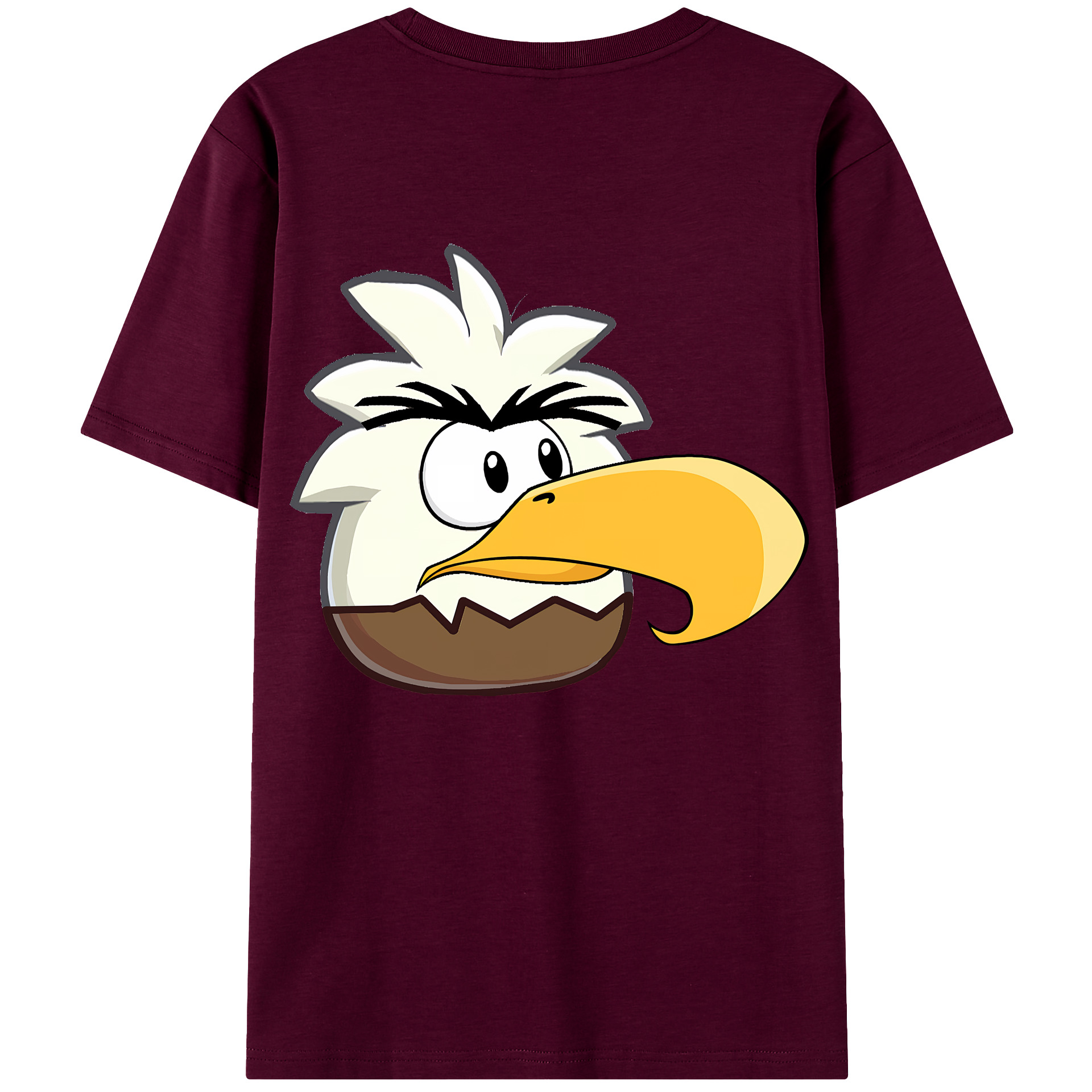 （画像用） Angry Birds アングリーバード レディース半袖Tシャツ(バックプリント)